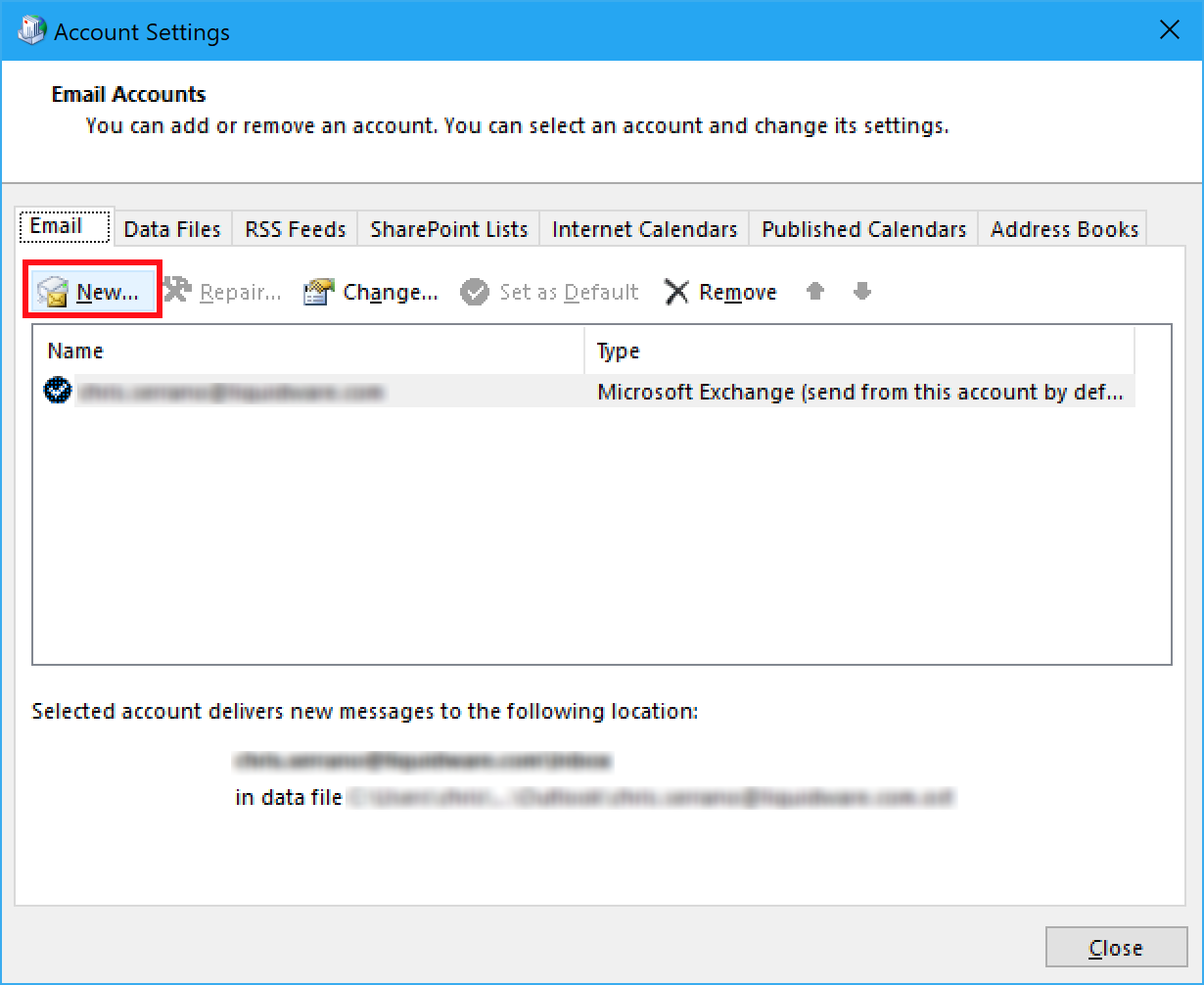 setting up gmail in outlook 2016