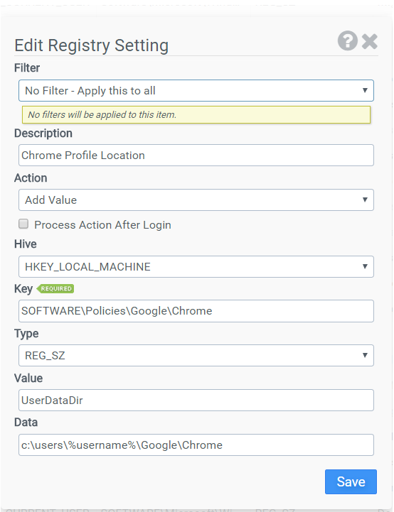 Alternate method for google Chrome redirection – Liquidware Customer ...